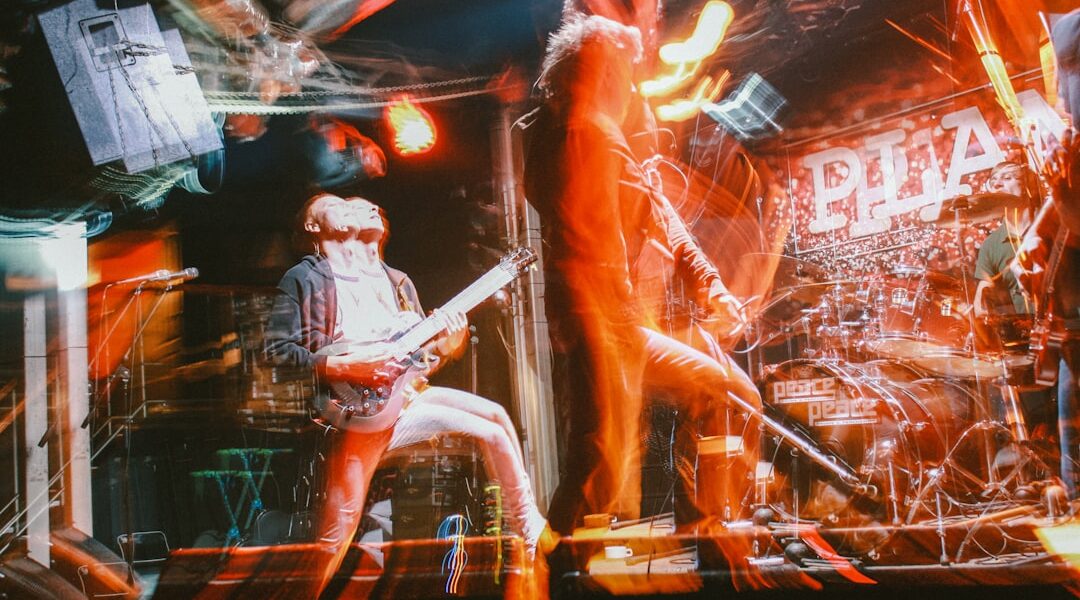 Photo Guitar, stage